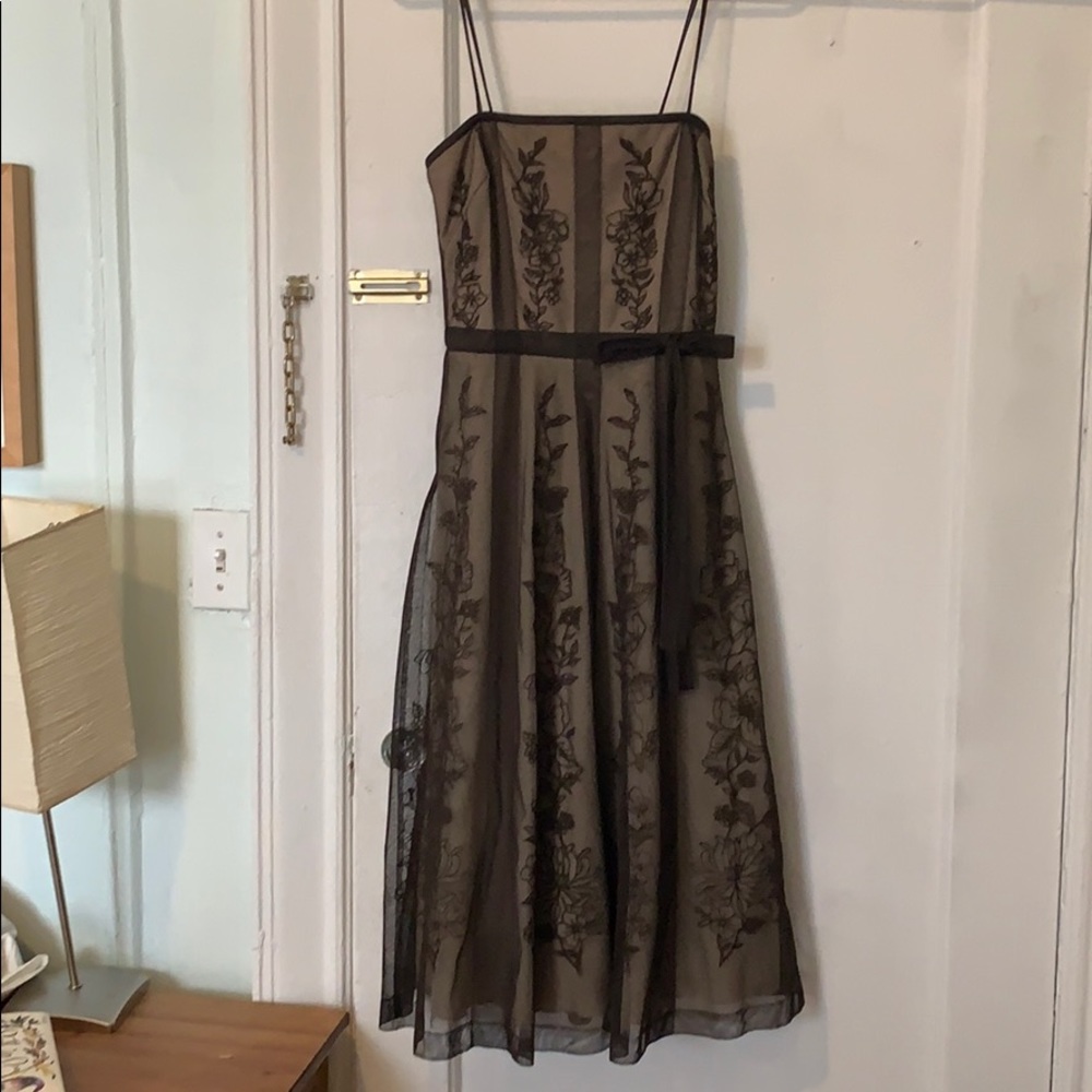 BCBG strapless tulle dress sz0